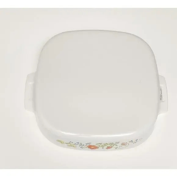 Corning Ware Wildflower 2.5 Qt. Casserole Dish Lid/ Anchor Hocking 2Qt Bakeware - Picture 7 of 16